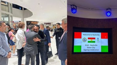 Erbil Valisi, ‘kardeş şehir’ protokolünü imzalamak üzere Nashville’de