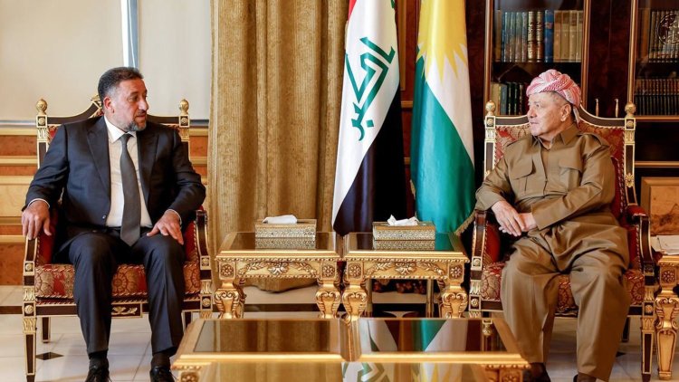 Başkan Barzani, Iraklı Sünni liderle görüştü