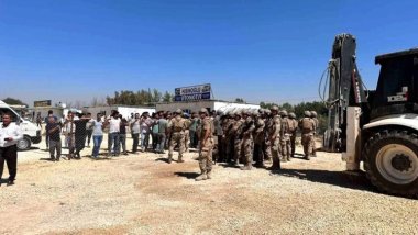 Suruç’ta Kaçak Oto Galericiler Sitesinin Yıkımında Gerginlik