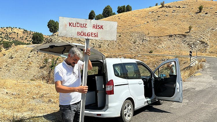 Adıyaman'da bir köy kuduz nedeniyle karantinaya alındı