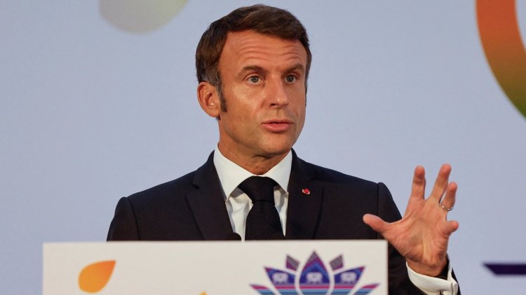 Macron’dan G20 ülkelerine iklim eleştirisi