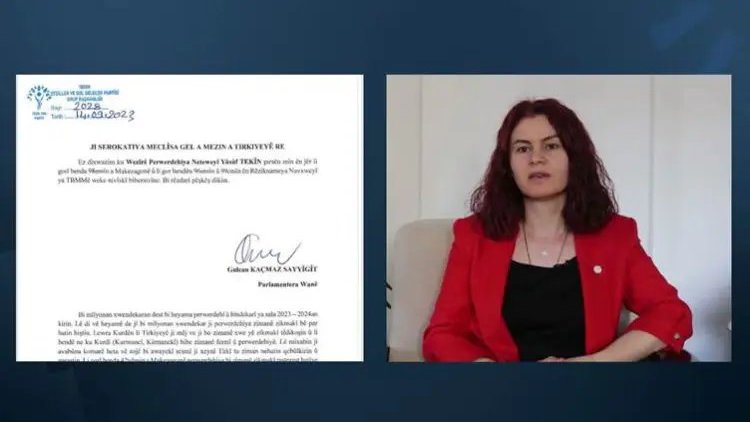 TBMM'ye sunulan Kürtçe önerge iade edildi