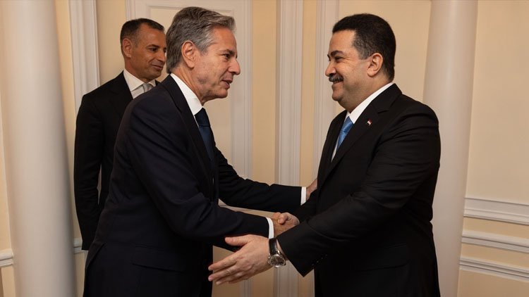 Blinken'den Irak Başbakanına 'Kürdistan Bölgesi'nin istikrarını destekleyin' çağrısı