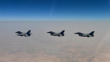 Irak’a ait savaş uçakları Kerkük’te IŞİD sığınaklarını vurdu