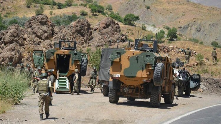Hakkari Yüksekova'da askeri operasyon