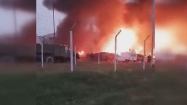 Karabağ'da patlama ve yangın: Çok sayıda ölü ve yaralı var