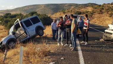 Elazığ’da feci kaza: 9 yaralı