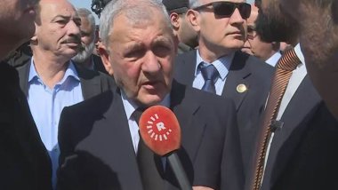 Irak Cumhurbaşkanı'ndan Hemdaniye ziyareti