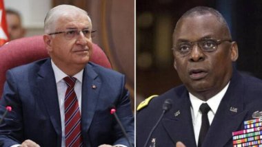 Türkiye ve ABD savunma bakanları arasında 'Suriye' görüşmesi