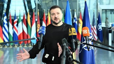 Zelenskiy’den sürpriz NATO karargahı ziyareti