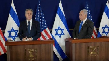 Blinken ve Netanyahu'dan ortak basın toplantısı: 'Hamas'a IŞİD'e yapıldığı gibi davranılmalı'