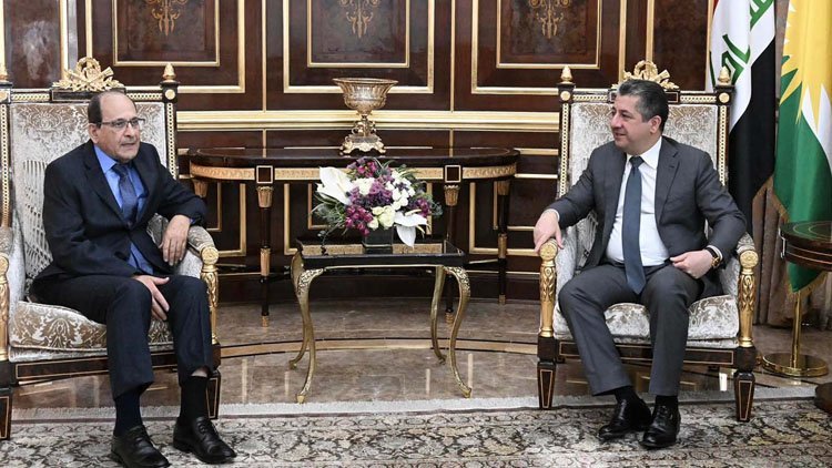 Mesrur Barzani ile Dr. İbrahim Salih görüştü