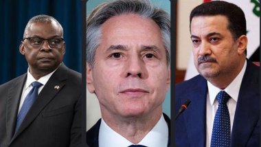 Sudani, Anthony Blinken ve Lloyd Austin ile görüştü