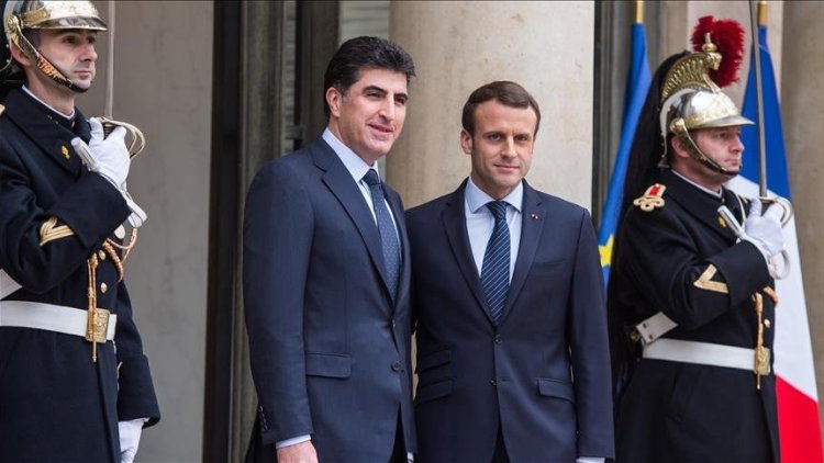 Neçirvan Barzani Paris'te!