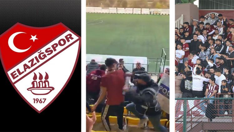 Elazığspor’a yönelik 'PKK dışarı' sloganı atıldı, maç sonunda olay çıktı!