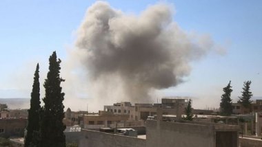 Rusya, İdlib'de El Nusra'nın yeraltı sığınaklarını ve eğitim kamplarını vurdu