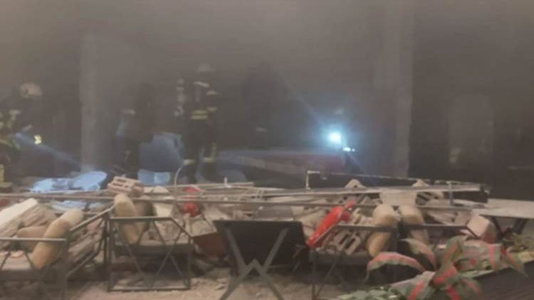 Erzurum'da AVM'de patlama: 6 yaralı