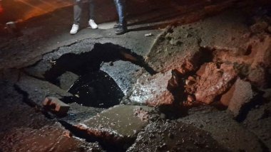 Adıyaman'da NATO Boru Hattı'nda patlama