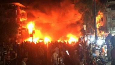 Bağdat'ta şiddetli patlama