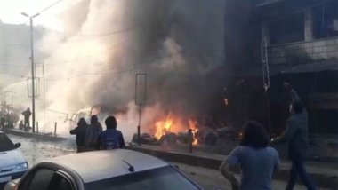 Afrin'de bombalı saldırı: 15 yaralı