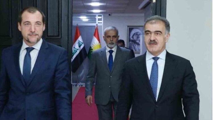 Fransa'nın Kürdistan Bölgesi'ndeki yeni Başkonsolosu göreve başladı
