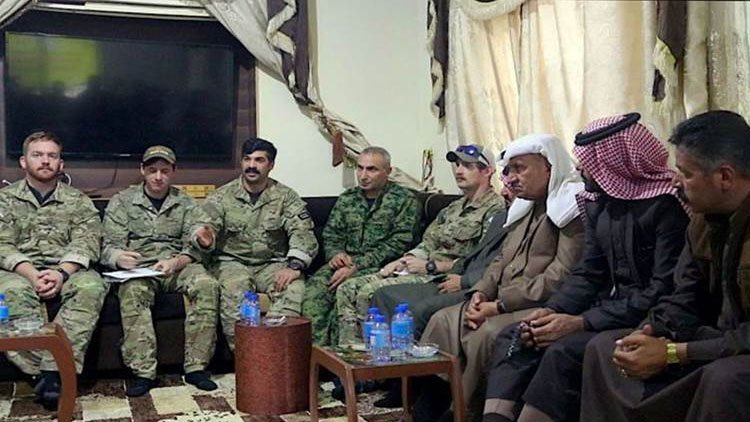 DSG ve Koalisyon'dan Deyrezzor'daki aşiret ileri gelenleri ile toplantı
