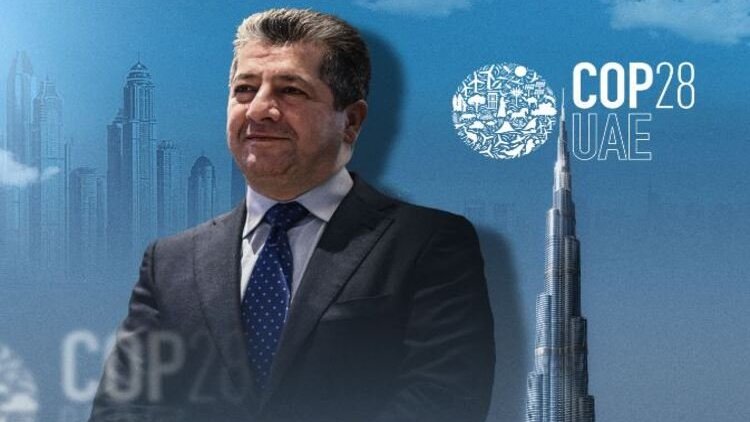 Mesrur Barzani, COP28’de çok sayıda siyasi liderle görüştü