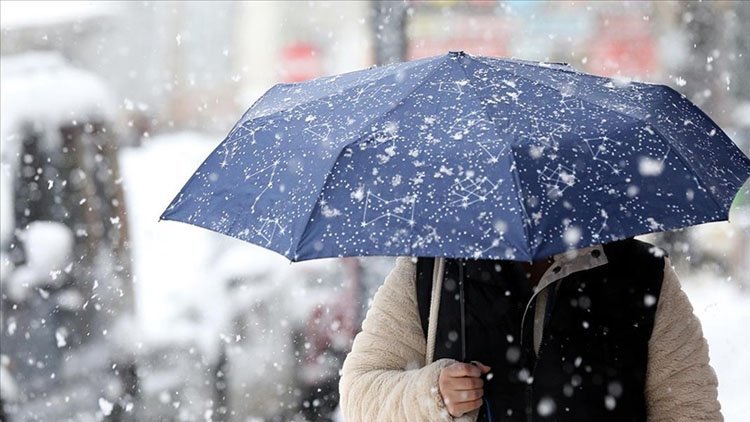 Meteoroloji'den kuvvetli yağış ve kar uyarısı