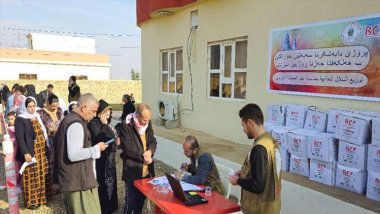 Barzani Yardım Vakfı’ndan Şengal'deki yoksul ailelere yardım
