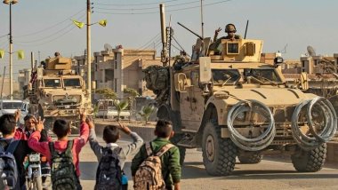 Uluslararası Koalisyon ve DSG'den ortak devriye