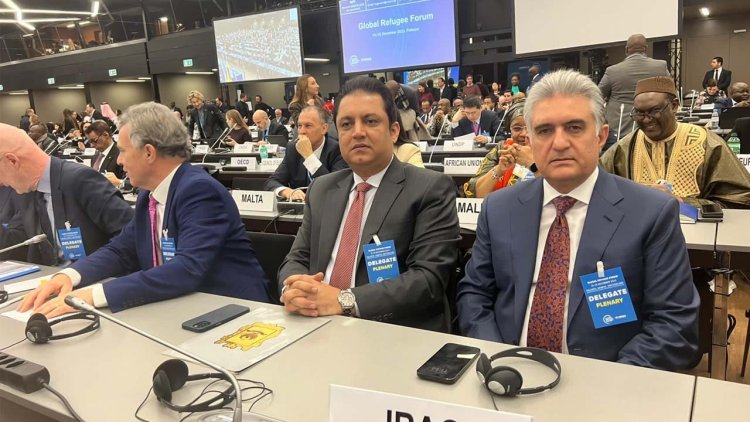 Reber Ahmed, Küresel Mülteci Forumu'na katılan Irak heyetine başkanlık ediyor
