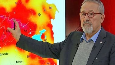 Prof. Dr. Naci Görür fay hattını işaret ederek uyardı