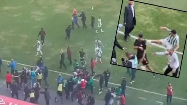 PFDK uçan tekme atan futbolcuya 6, tekmeyi yiyene 5 maç ceza verdi!