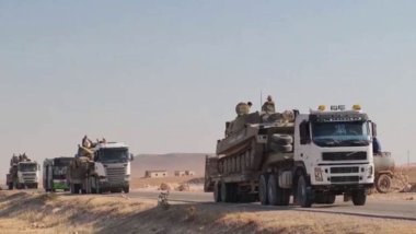 Uluslararası Koalisyon'dan Haseke'ye askeri sevkiyat