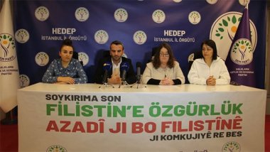 DEM Parti 'Filistin ile Dayanışma' mitingi düzenleyecek!