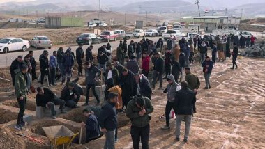 Şengal: Toplu mezarlarda bulunan 57 kişinin kemikleri özel bir törenle defnedilecek