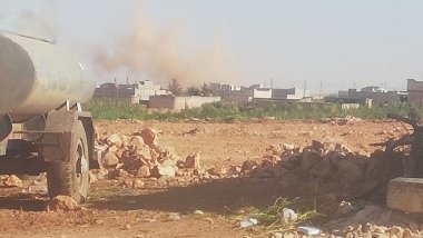 Menbic’te asker karakoluna SİHA’lı saldırı