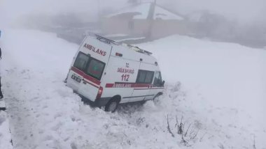 Bingöl'de ambulans şarampole düştü: 6 yaralı