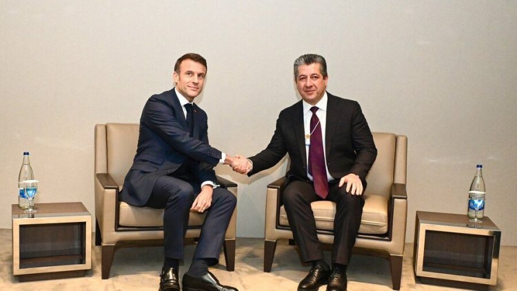Macron: Kürdistan Bölgesini destekliyoruz