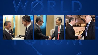 Mesrur Barzani​ Hollanda, Güney Kore ve Lübnanlı mevkidaşlarıyla görüştü