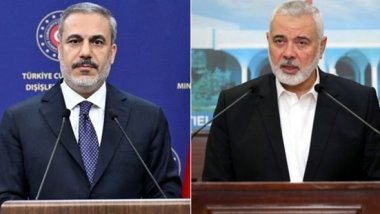 Fidan, Hamas Siyasi Büro Başkanı Heniyye ile görüştü