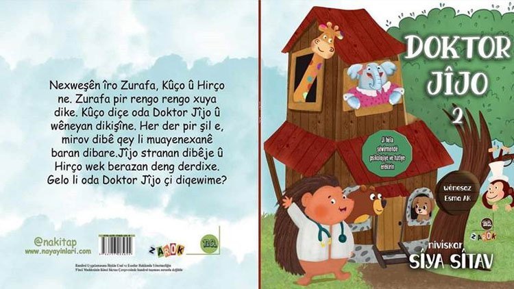 Çocuklar için Kürdçe hazırlanan 'Doktor Jîjo 2' çıktı