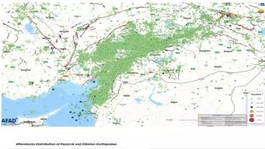 AFAD: 6 Şubat'tan sonra bölgede 60 bine yakın deprem meydana geldi