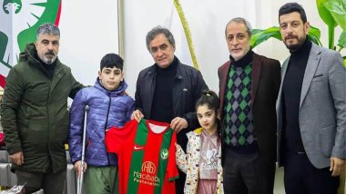 Amedspor’dan depremzede çocuklara destek