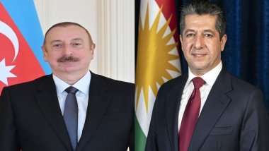 Başbakan Mesrur Barzani'den İlham Aliyev'e tebrik 