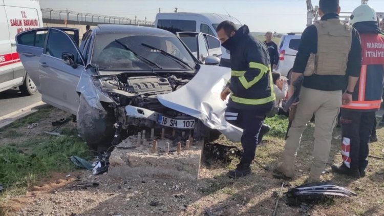 Mardin'de kaza: 1'i çocuk 6 yaralı