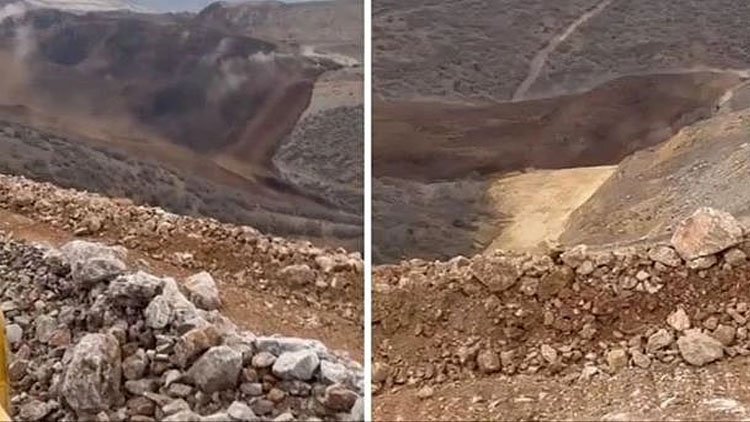 Erzincan'da maden sahasında toprak kayması: 4 gözaltı