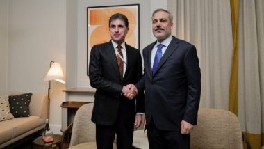 Başkan Neçirvan Barzani ile Hakan Fidan görüştü
