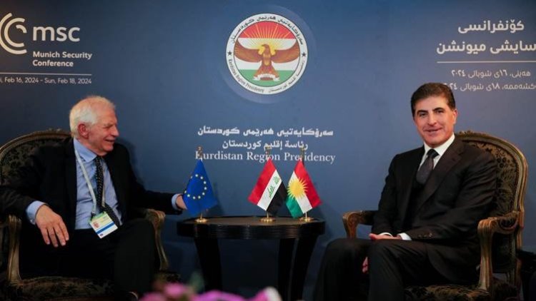 Neçirvan Barzani ve Josep Borrell görüştü: Irak bölgedeki kaosa karışmamalı