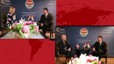 Başkan Neçirvan Barzani Estonya Başbakanı ve ABD Savunma Bakan Yardımcısı ile görüştü